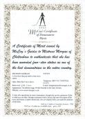 cheltenham mistress morgan mccoy's certificate